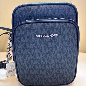 NWT Michael Kors Jet Set Travel Crossbody